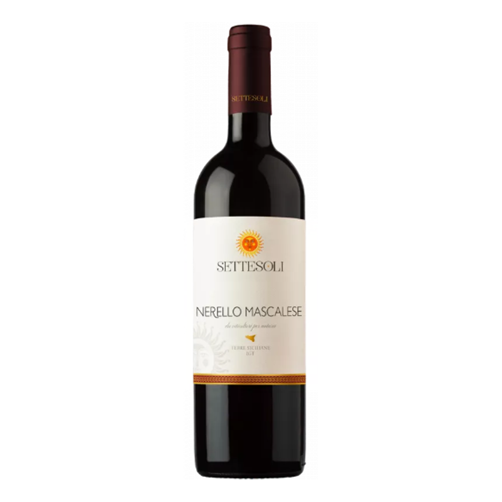 Wino Settesoli Nerello Mascalese 12,5% czerwone wytrawne 750 ml