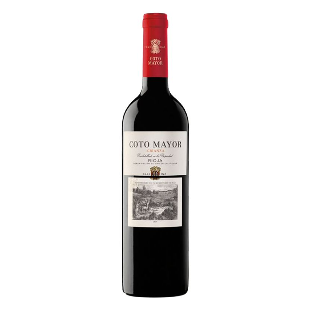 Wino Coto Mayor Crianza 13% czerwone wytrawne 750 ml