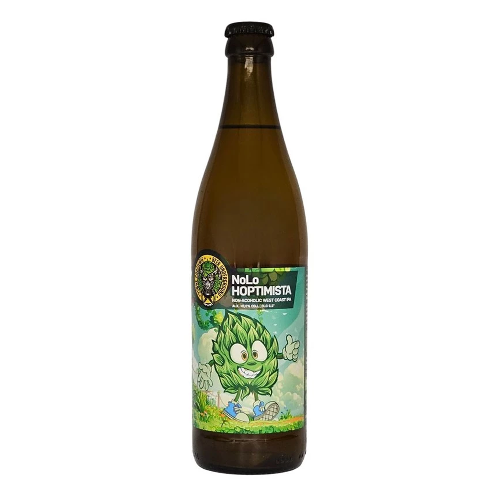 Piwo Piwne Podziemie NoLo Hoptimista 500 ml bezalkoholowe