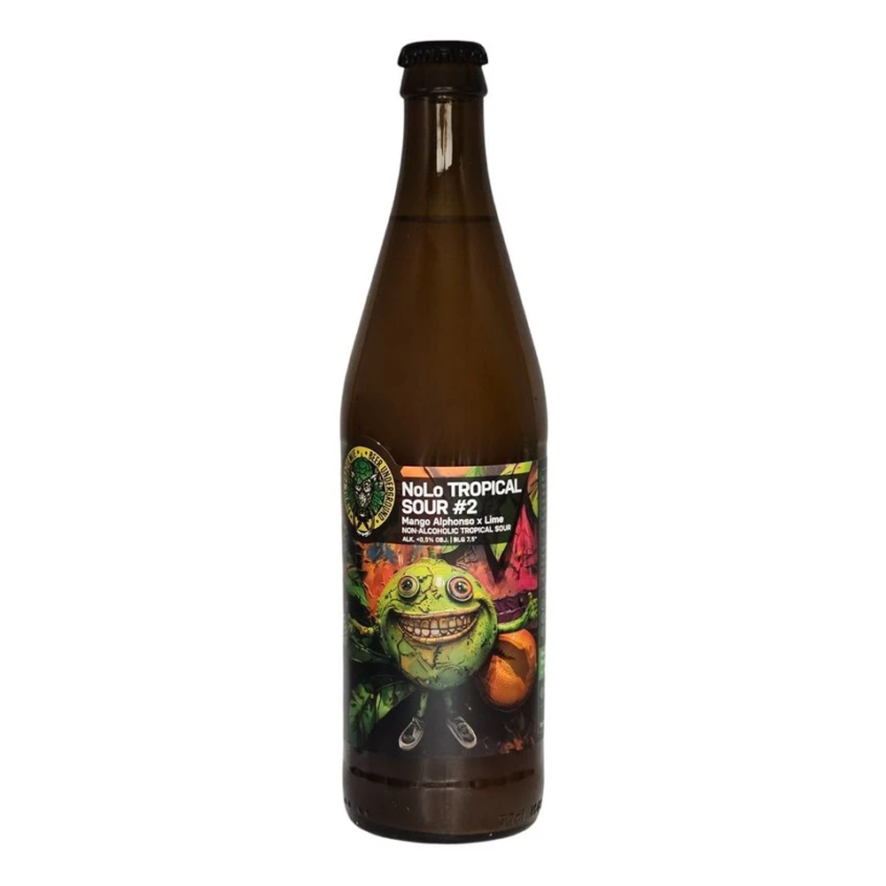 Piwo Piwne Podziemie NoLo Tropical Sour #2 500 ml bezalkoholowe