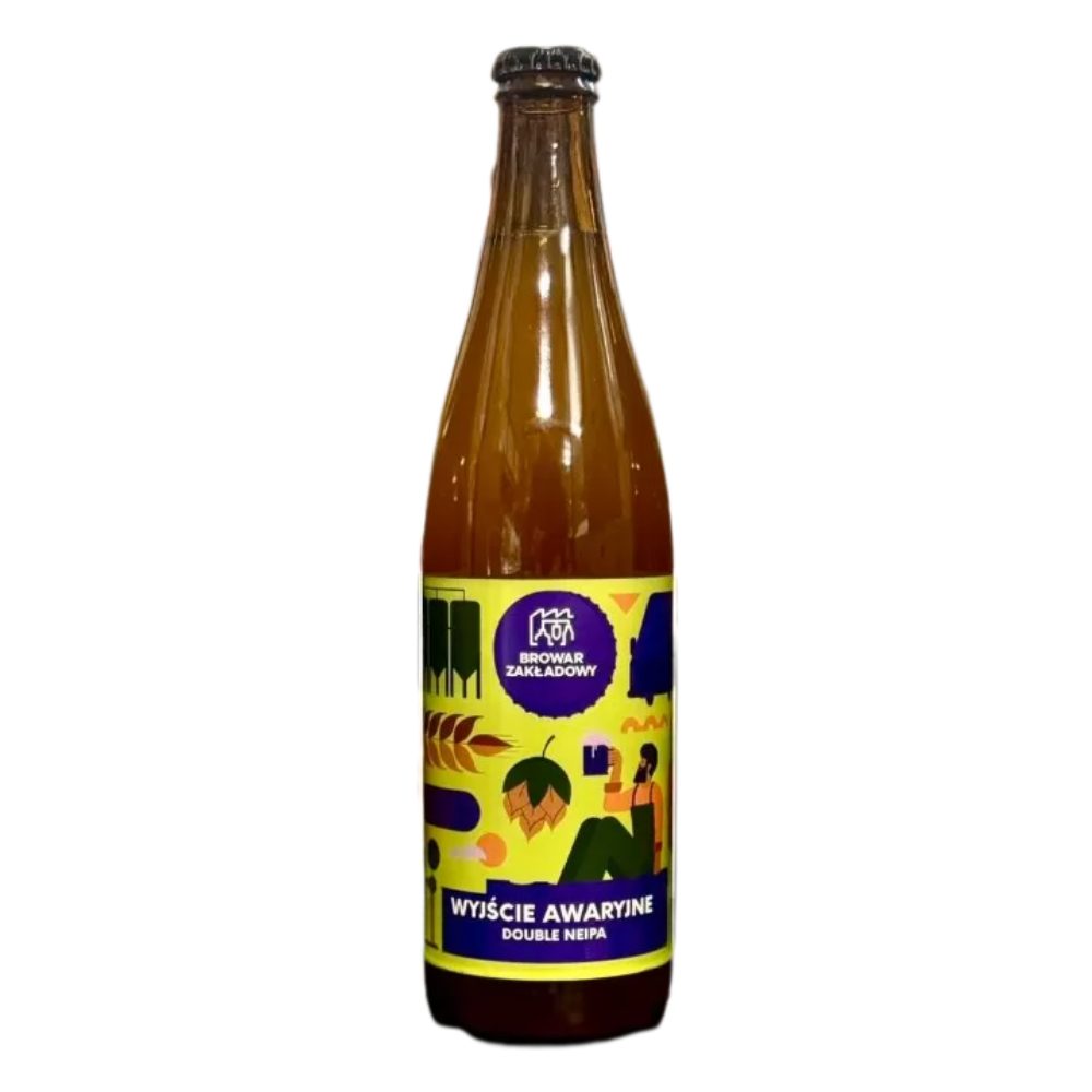 Piwo Zakładowy Wyjcie Awaryjne - Double NEIPA (preorder) 7,7% 500 ml