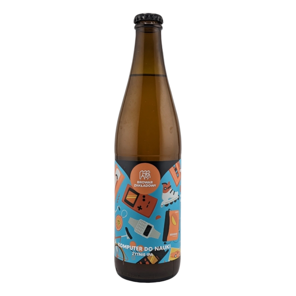 Piwo Zakładowy Komputer do Nauki - żytnie IPA 5,4% 500 ml