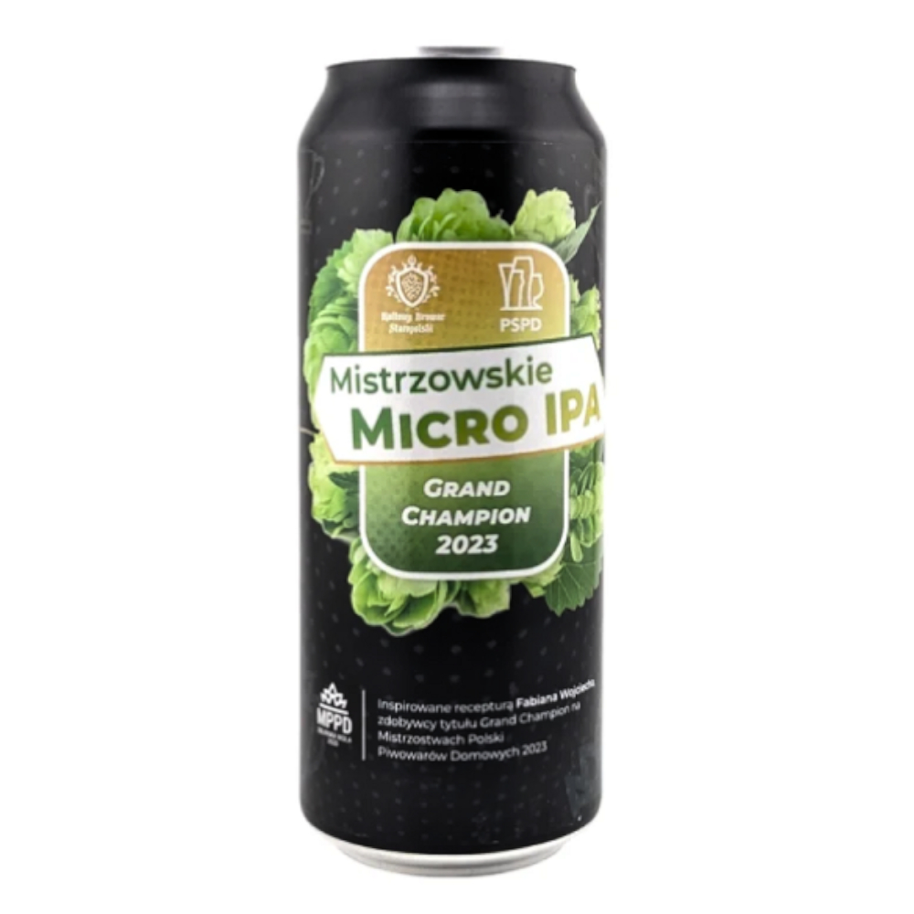 Piwo Staropolski Mistrzowskie Micro IPA Grand Champion 2023 4,2% 500 ml puszka