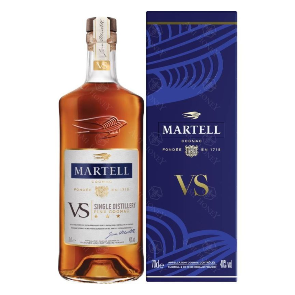 Koniak Martell Vs Single Distillery + Kart 40% 700 ml