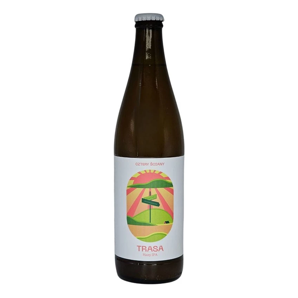 Piwo Cztery Ściany Trasa Hazy IPA 6,8% 500 ml