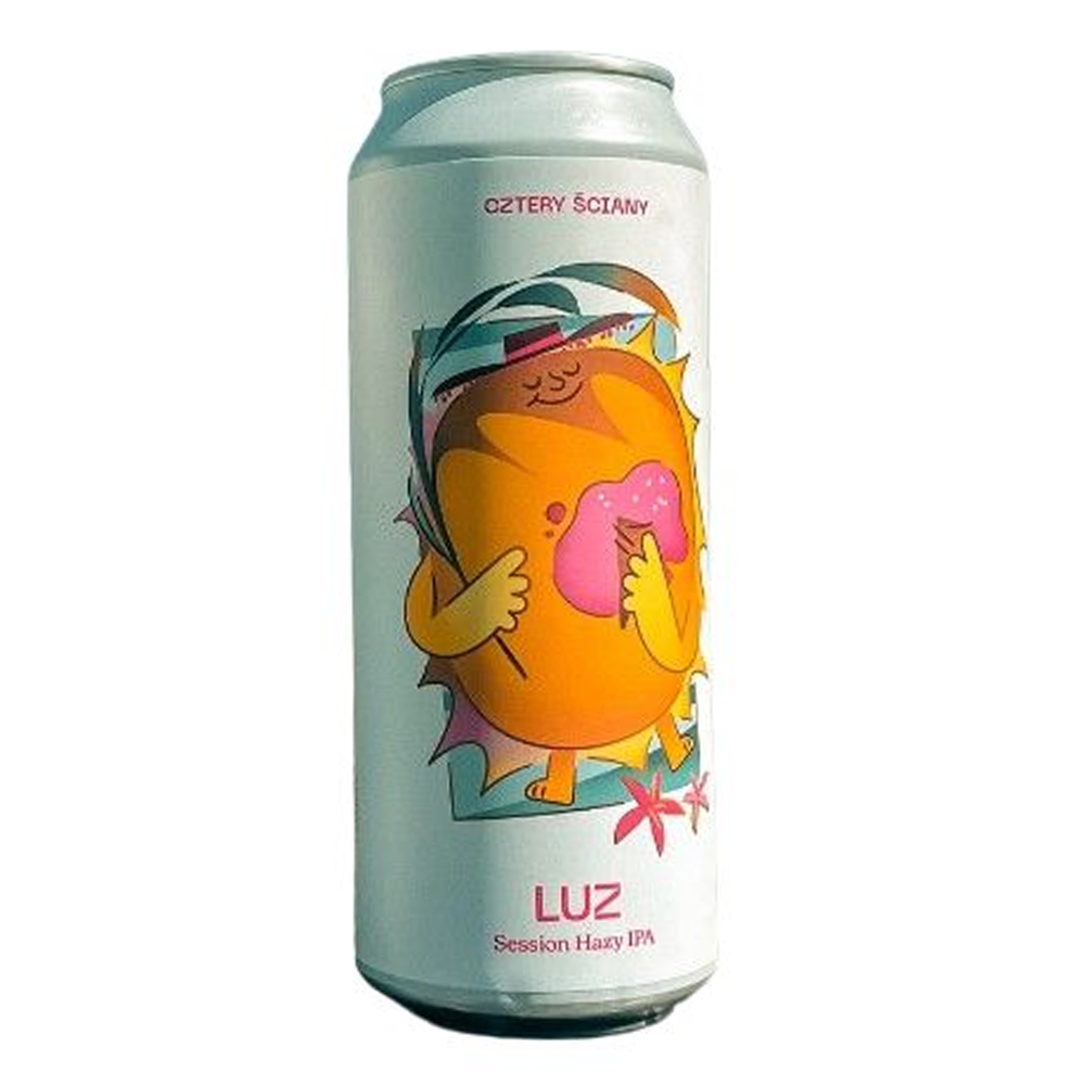 Piwo Cztery Ściany Luz Session Hazy IPA 5,9% 500 ml puszka