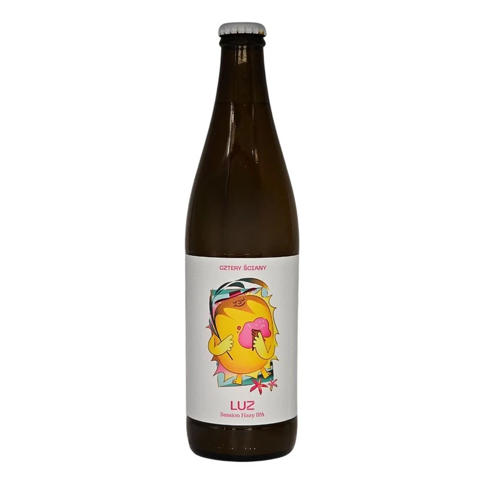Piwo Cztery Ściany Luz Session Hazy IPA 5,9% 500 ml