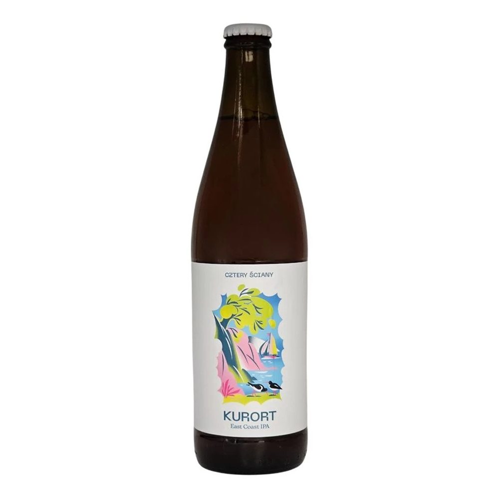 Piwo Cztery Ściany Kurort East Coast IPA 6,7% 500 ml