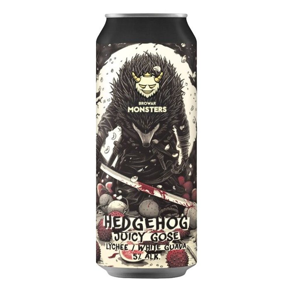 Piwo Monsters Hedgehog Juicy Gose 5% 500 ml puszka