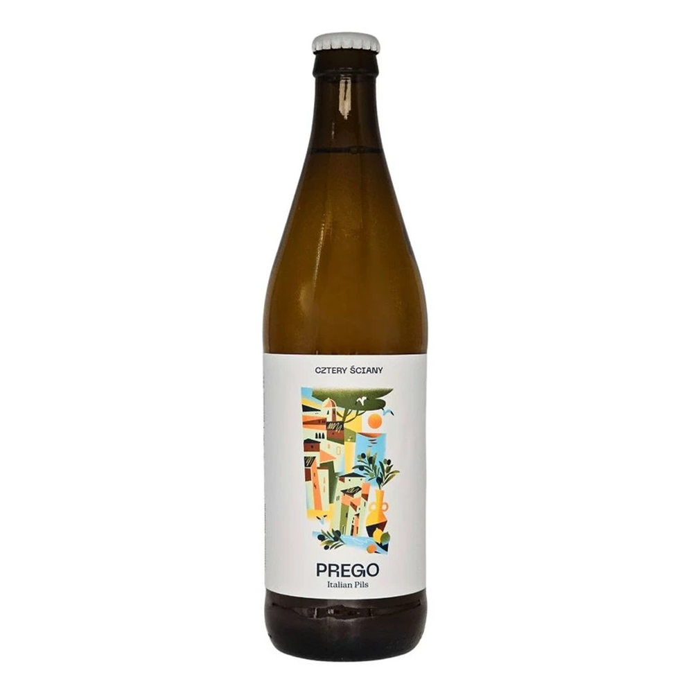 Piwo Cztery Ściany Prego Italian Pils 4,8% 500 ml