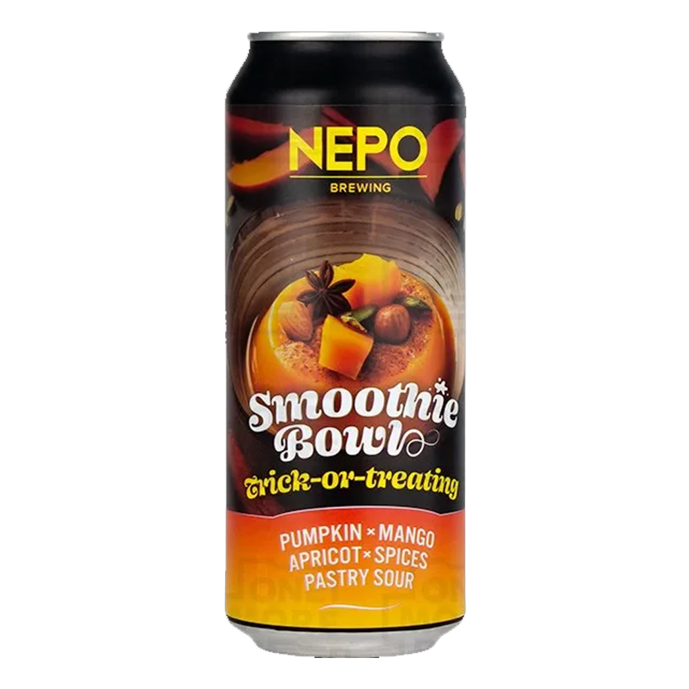 Piwo Nepomucen Smoothie Bowl Trick Or Treating - Pumpkin, Mango, Apricot Spiced Pastry Sour 5,3% 500 ml puszka