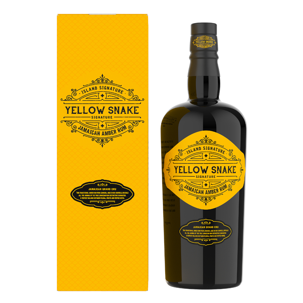 Rum Yellow Snake Island Signature Collection 40% 700 ml