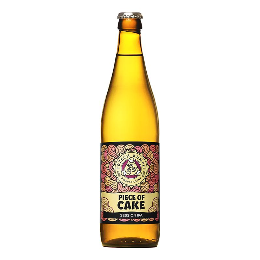 Piwo Trzech Kumpli Piece Of Cake Session West Coast IPA 6% 500 ml