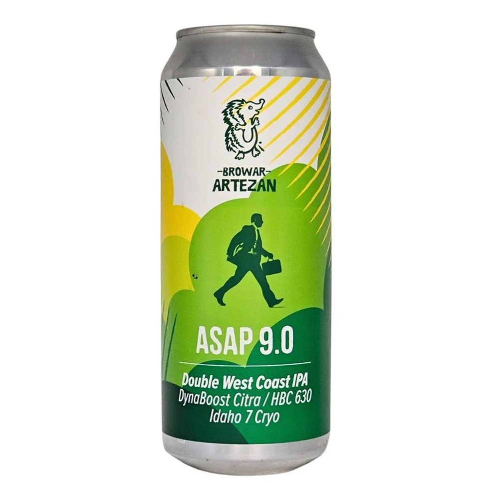 Piwo Artezan Asap 9.0 Double West Coast IPA 8,5% 500 ml puszka