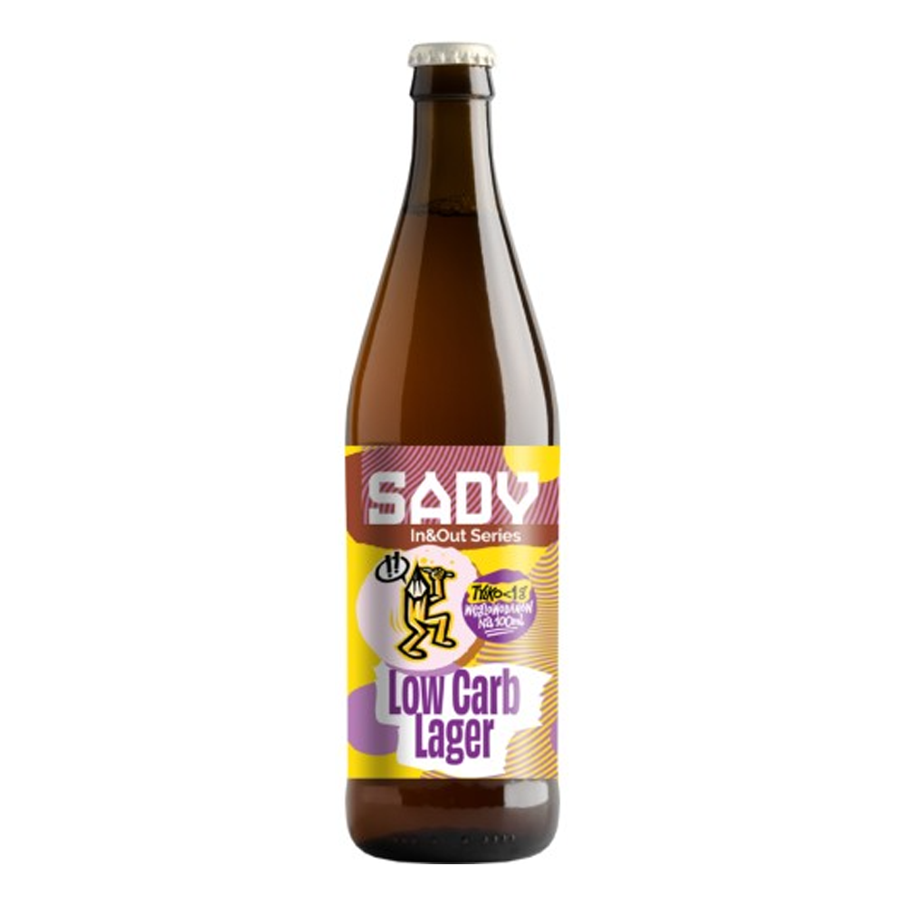 Piwo Sady In Out Low Carb Lager 9% 500 ml