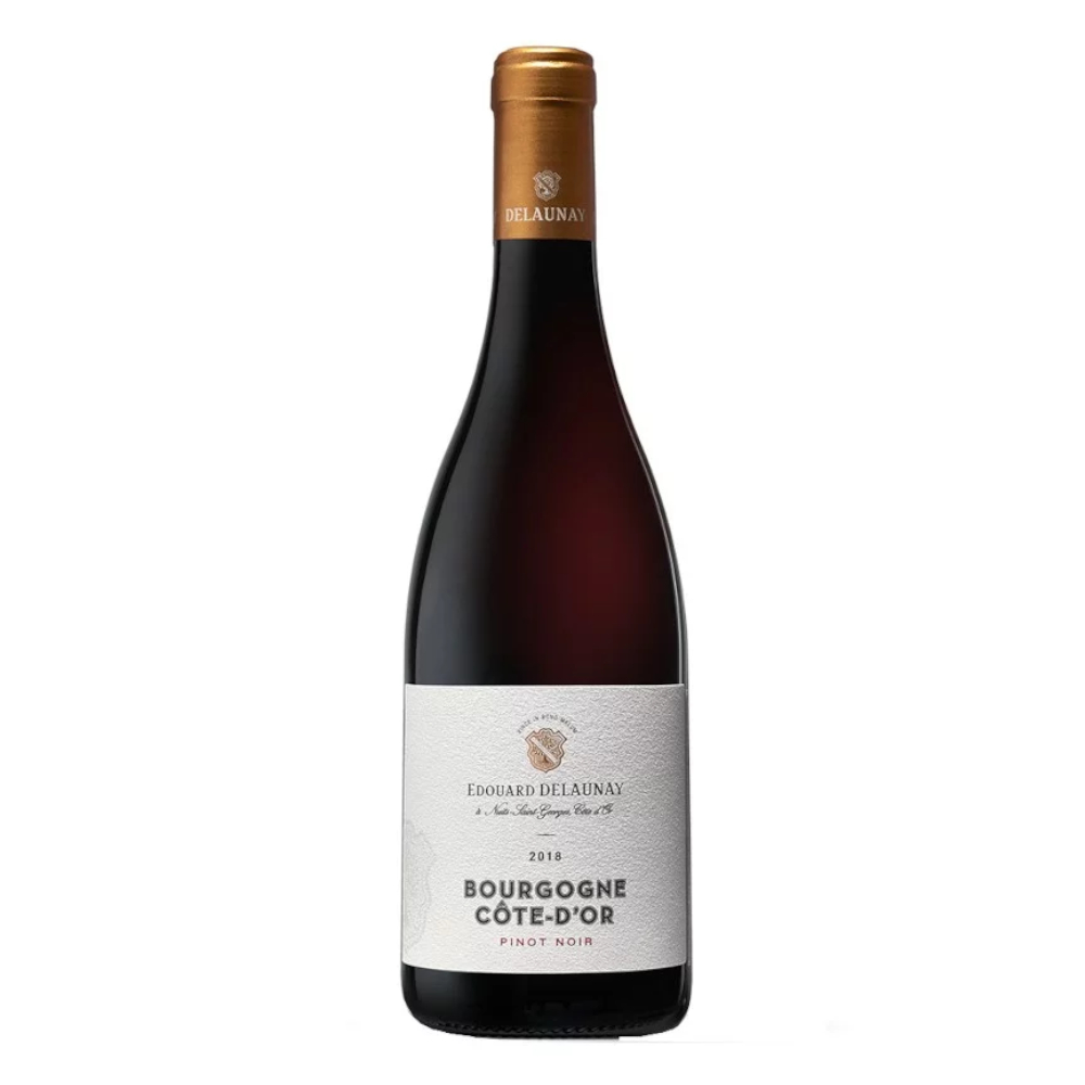 Wino Edouard Delaunay - Bourgogne Cote-d'or Pinot Noir 13,5% czerwone wytrawne 750 ml