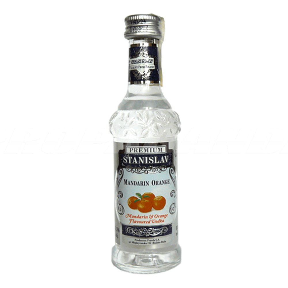 Wódka Stanislav Mandarin Orange 37,5% 50 ml