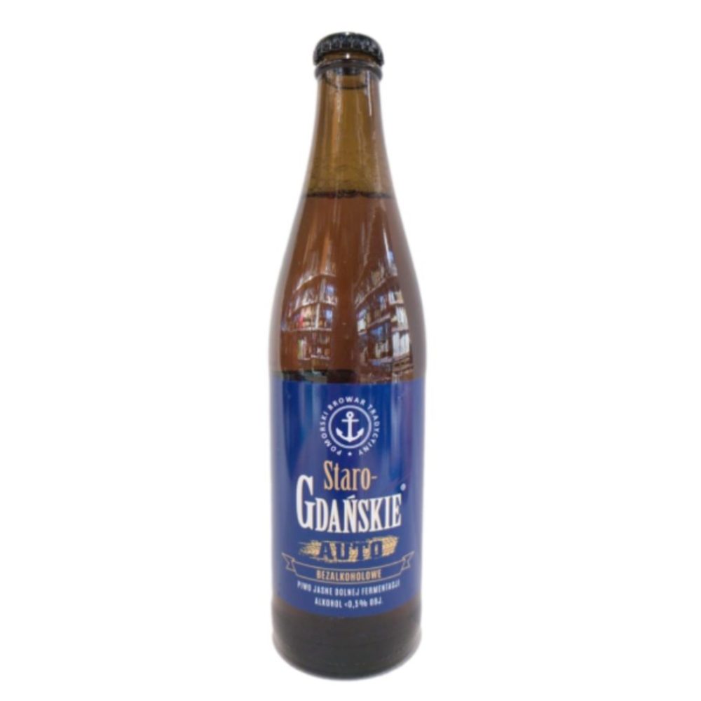Piwo Starogdańskie Bezalkoholowe 0% 500 ml