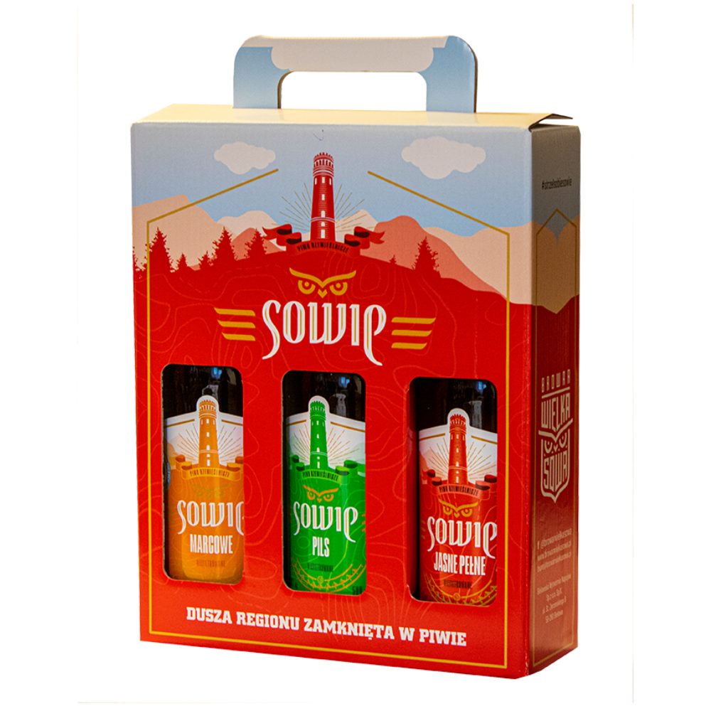 Piwo Sowie Zestaw Klasyczny 3x500 ml