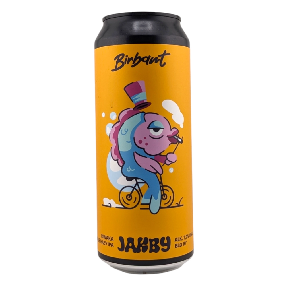 Piwo Birbant Jakby - Riwaka Double Hazy IPA 7,2% 500 ml Puszka