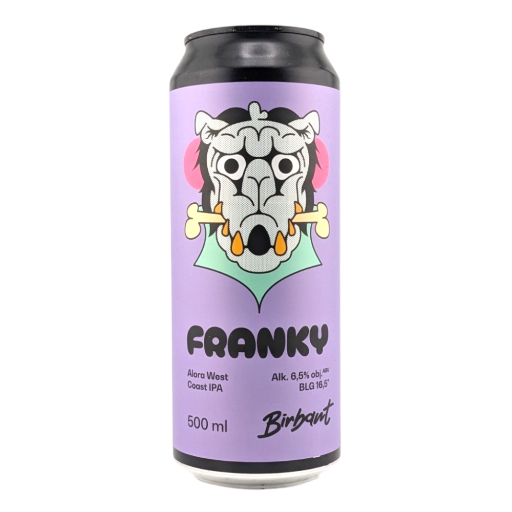 Piwo Birbant Franky - Alora West Coast IPA 6,5% 500 ml Puszka
