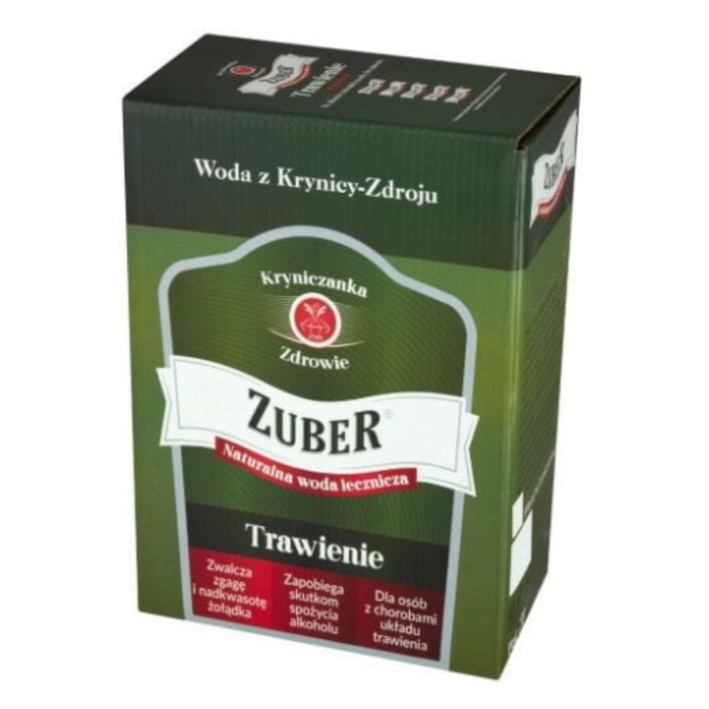 Woda Zuber 3000 ml karton