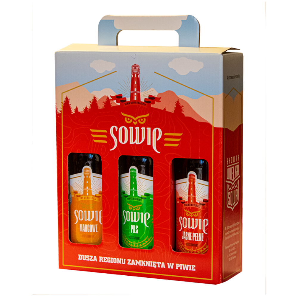 Piwo Sowie Zestaw Klasyczny 3x500 ml