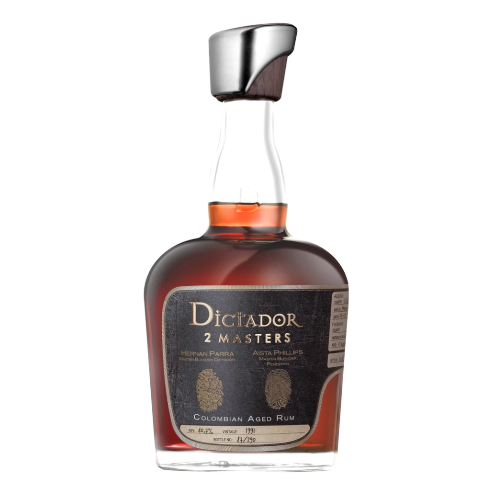 Rum Dictador 2 Masters, Penderyn 1991 40,7% 700 ml