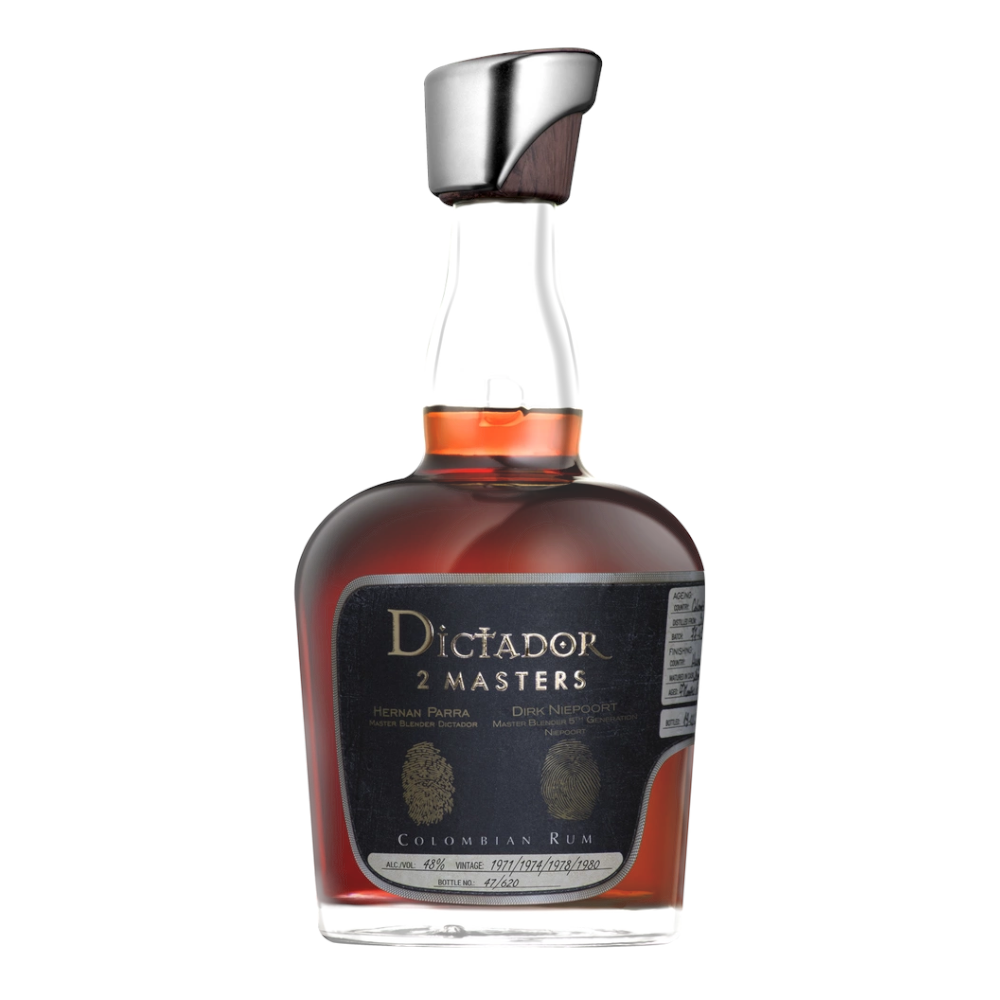 Rum Dictador 2 Masters, Niepoort 71/74/78/80 realese 2021 48% 700 ml