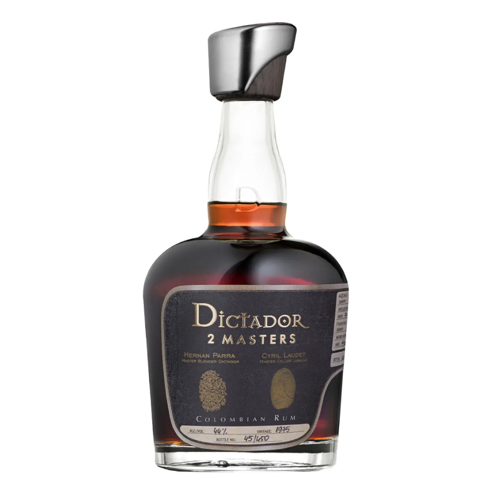 Rum Dictador 2 Masters, Laballe Armagnac 1975 2022 release 44% 700 ml