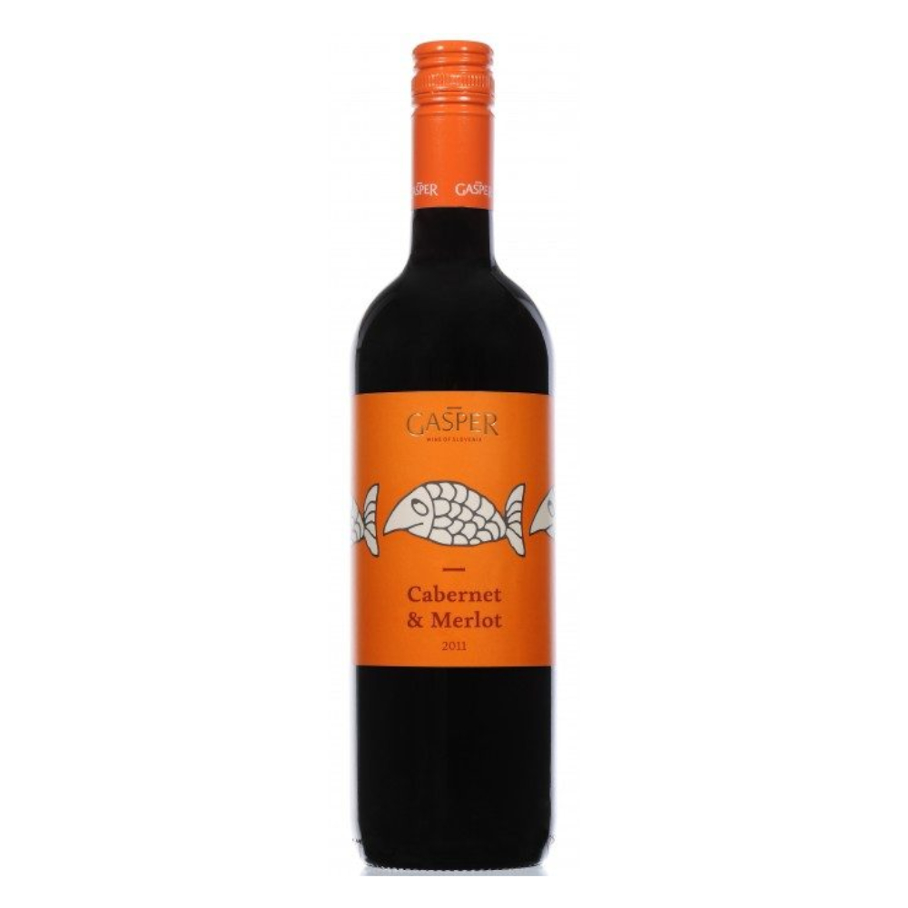 Wino Gasper Cabernet & Merlot 12,5% czerwone wytrawne 750 ml