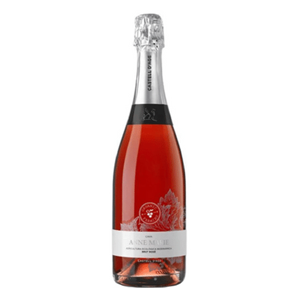 Wino AnneMarie Cava Brut Rose BIO 12% różowe wytrawne 750 ml