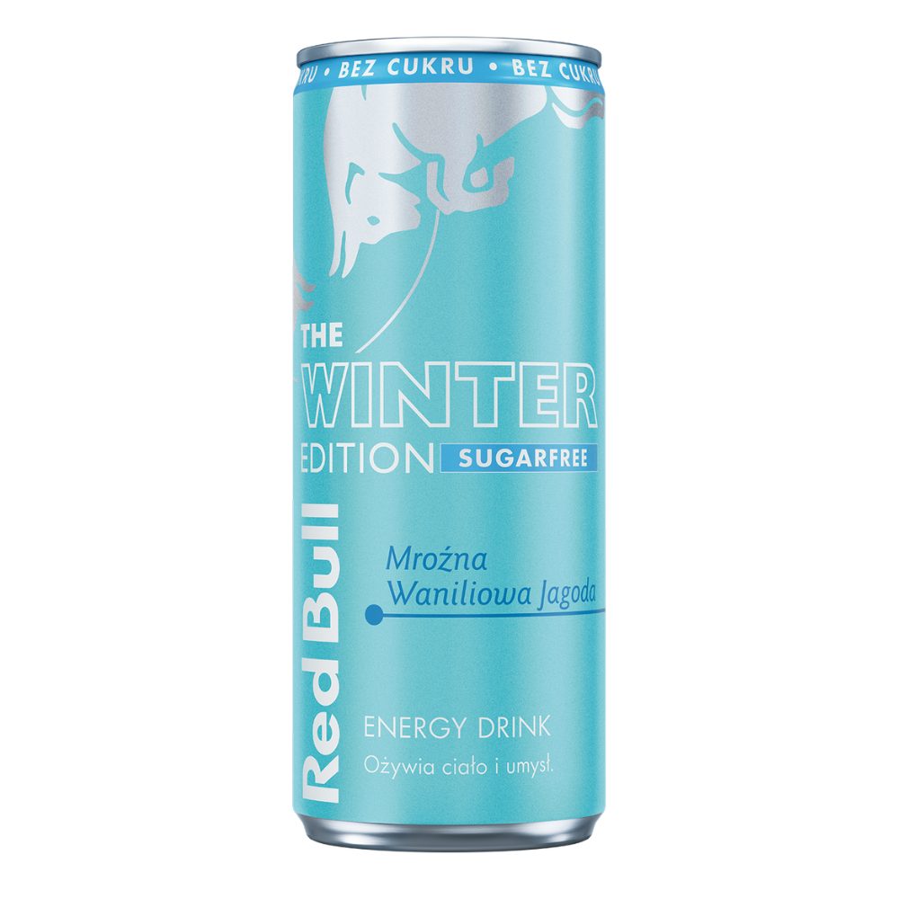 Napój Energetyczny Red Bull Winter Wanilia-Jagoda 250 ml