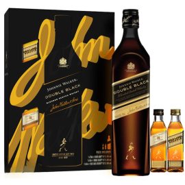 Whisky Johnnie Walker 18 YO Double Black 40% 700 ml + 2 Miniaturki