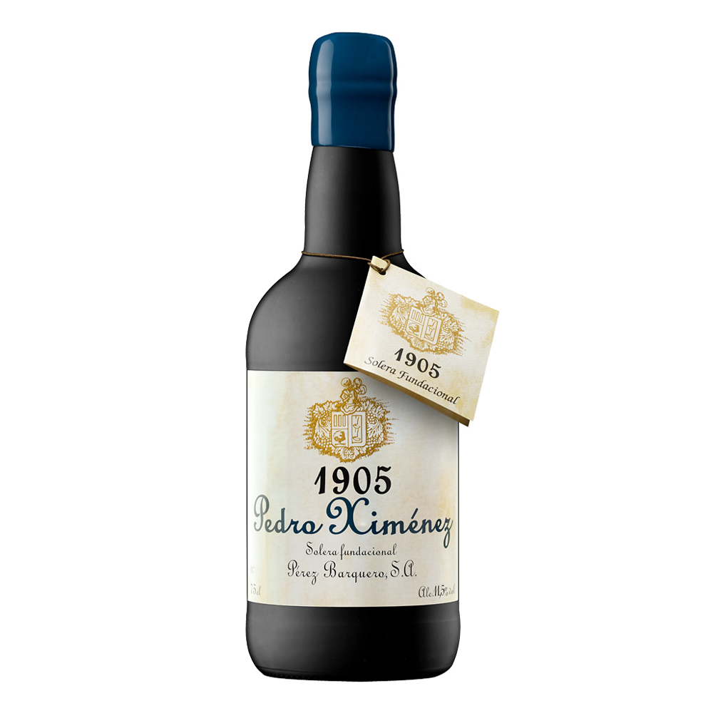 Wino Sherry Perez Barquero 1905 Pedro Ximenez 11,5% białe słodkie 750 ml