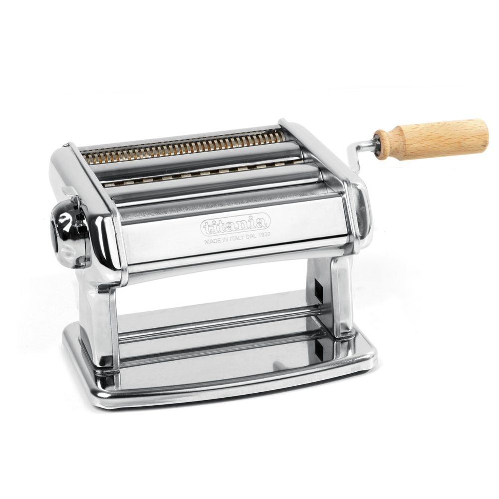 Maszynka do wyrobu makaronu tagliatelle i fettuccine ręczna - Hendi 226407