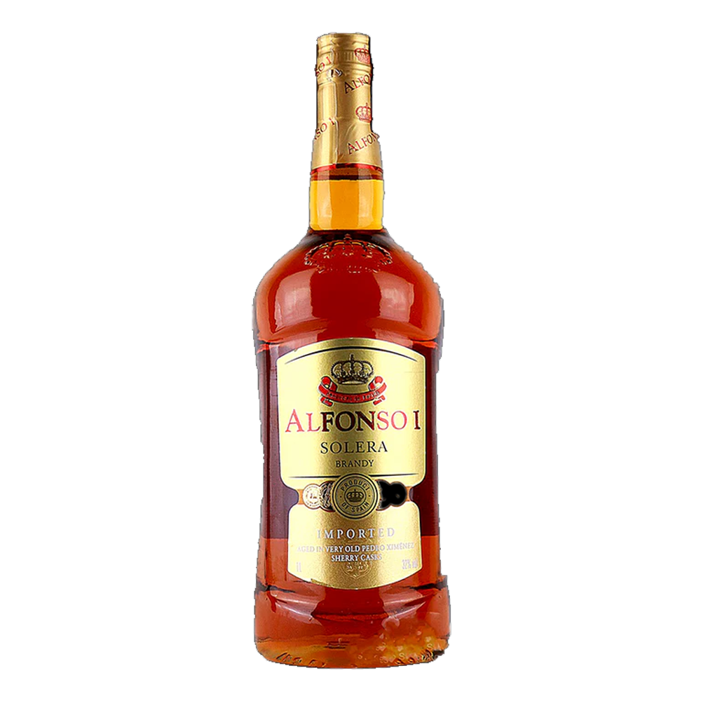 Brandy Alfonso I Solera Reserva 36% 1000 ml