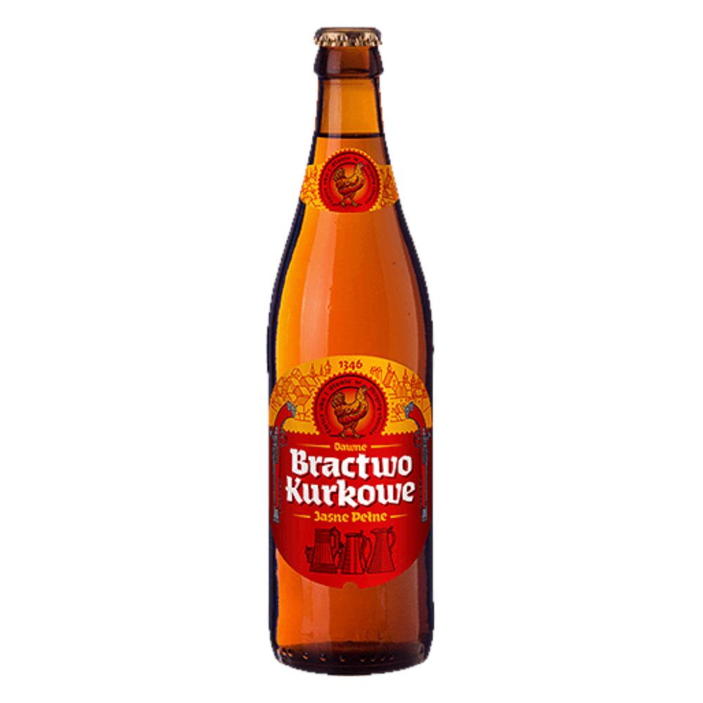 Piwo Bractwo Kurkowe Jasne Pełne 7% 500 ml
