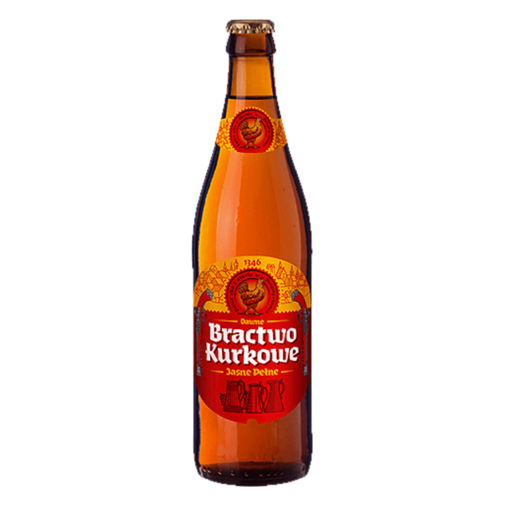 Piwo Bractwo Kurkowe Jasne Pełne 7% 500 ml