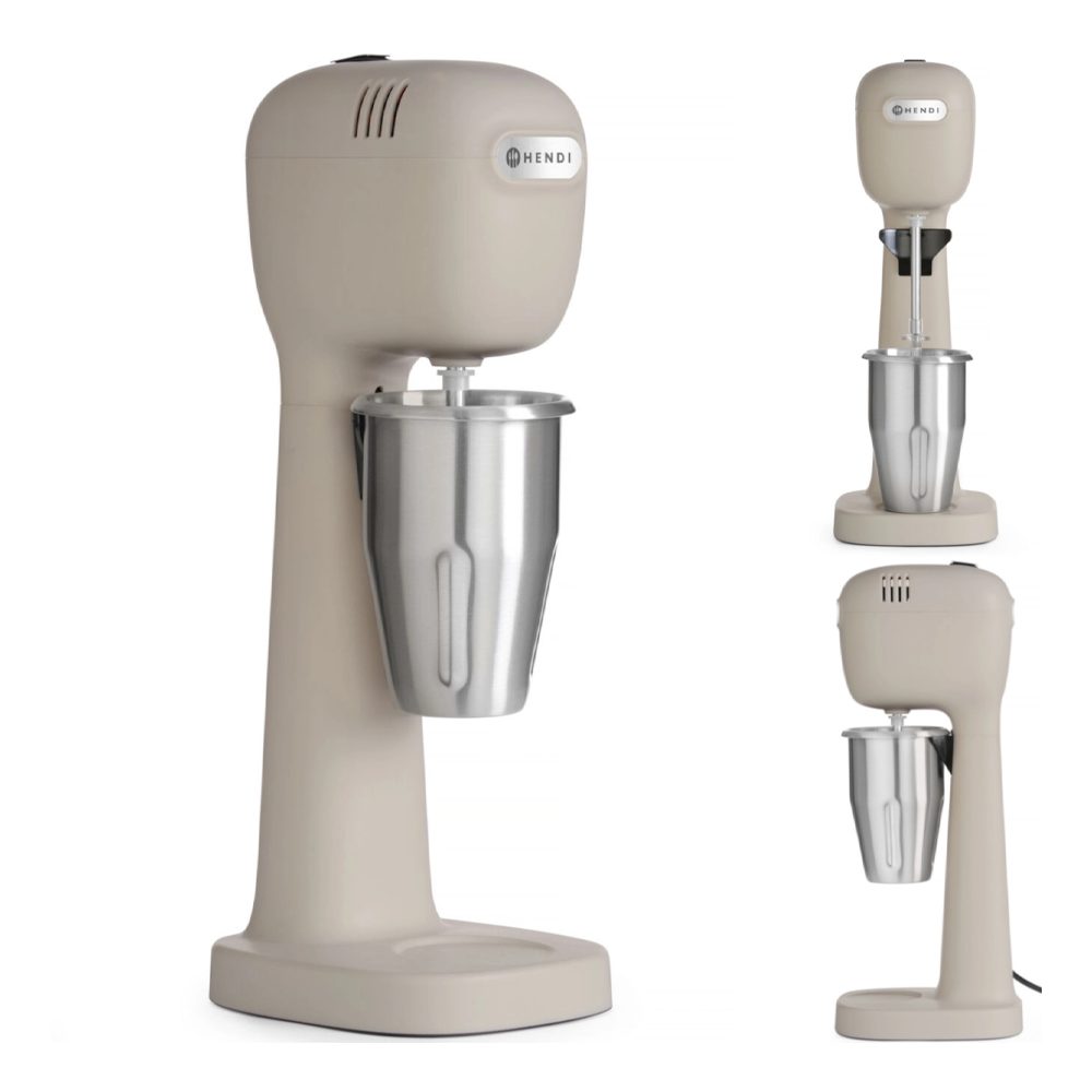 Shaker spieniacz do koktajli mlecznych 400 W karmelowy Hendi