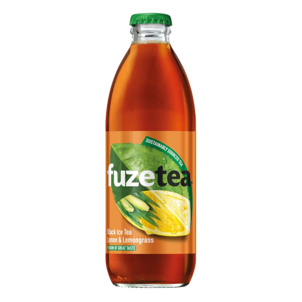 Napój FuzeTea o smaku cytrynowym z trawą cytrynową 250 ml