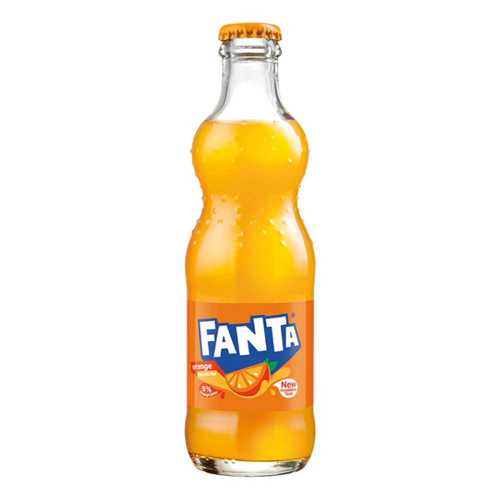 Napój Fanta pomarańczowa 250 ml Butelka