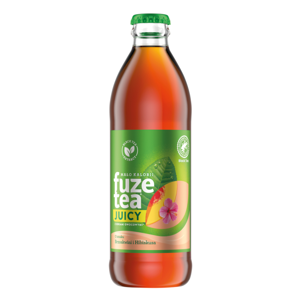 Napój FuzeTea o smaku Brzoskwini i Hibiskusa 250 ml