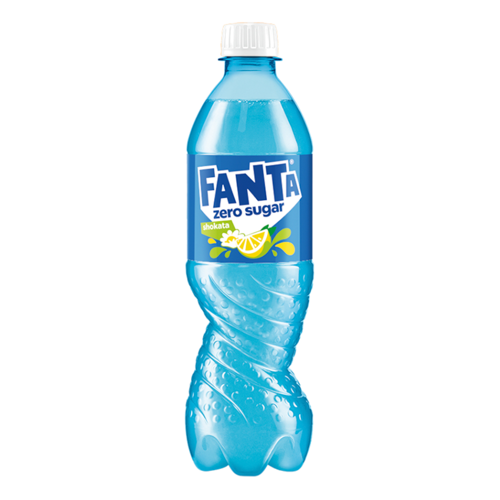 Napój Fanta Zero Shokata Cytryna i Czarny Bez 500 ml