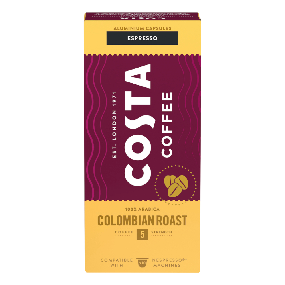 Kawa Costa Coffee Colombian Roast 10 szt - kapsułki Nespresso