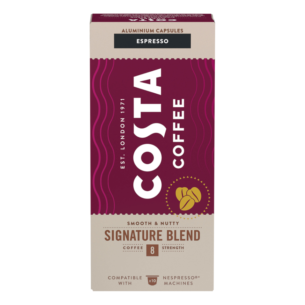 Kawa Costa Coffee Signature Blend Lungo Kawa w Kapsułkach 10 szt. Nesspresso