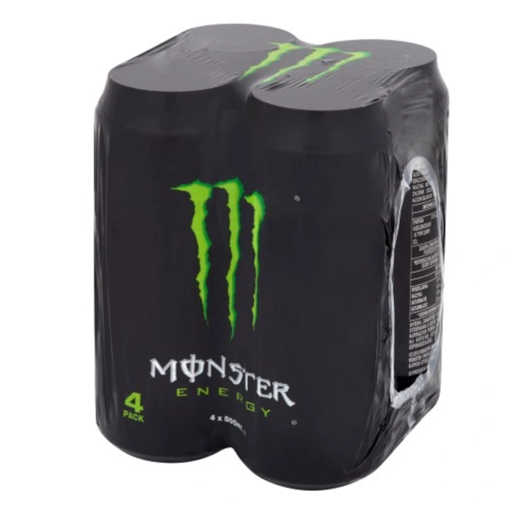 Energetyk Monster Energy Czteropak 4x 500 ml