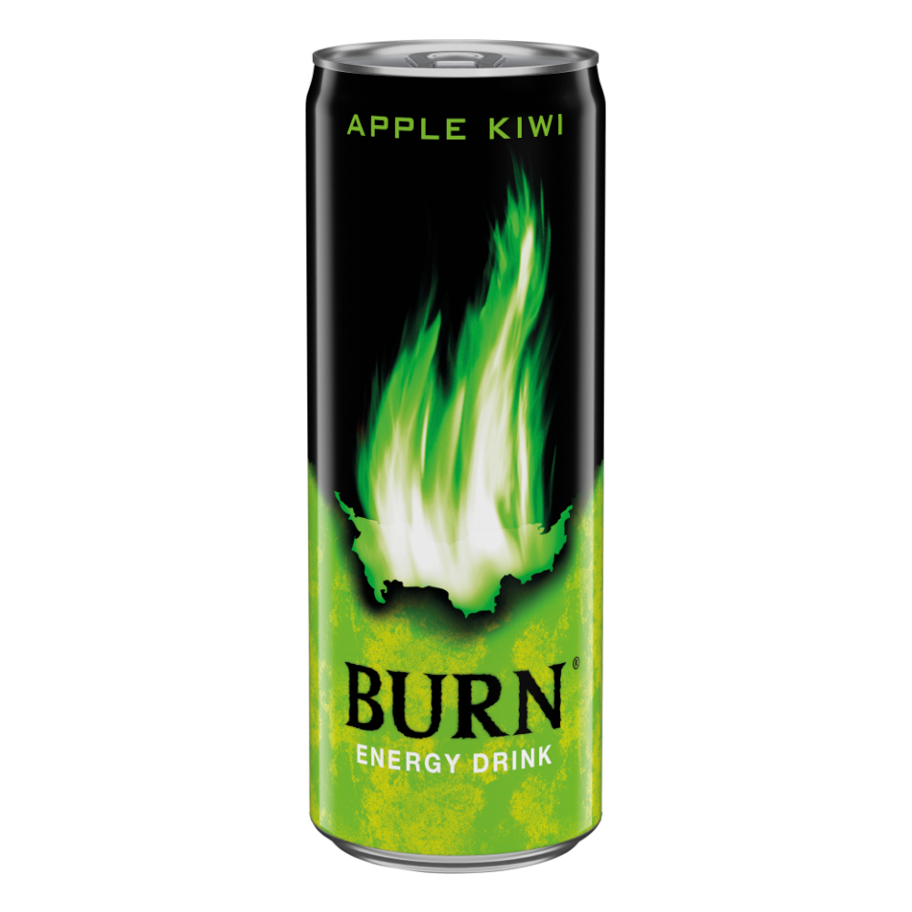 Energetyk Burn Apple Kiwi 250 ml