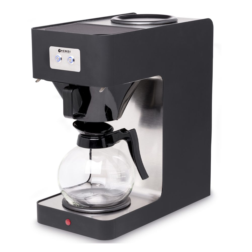 Kawiarka zaparzacz przelewowy do kawy z dzbankiem 1.8L do filtrów 110/250mm Hendi 208533