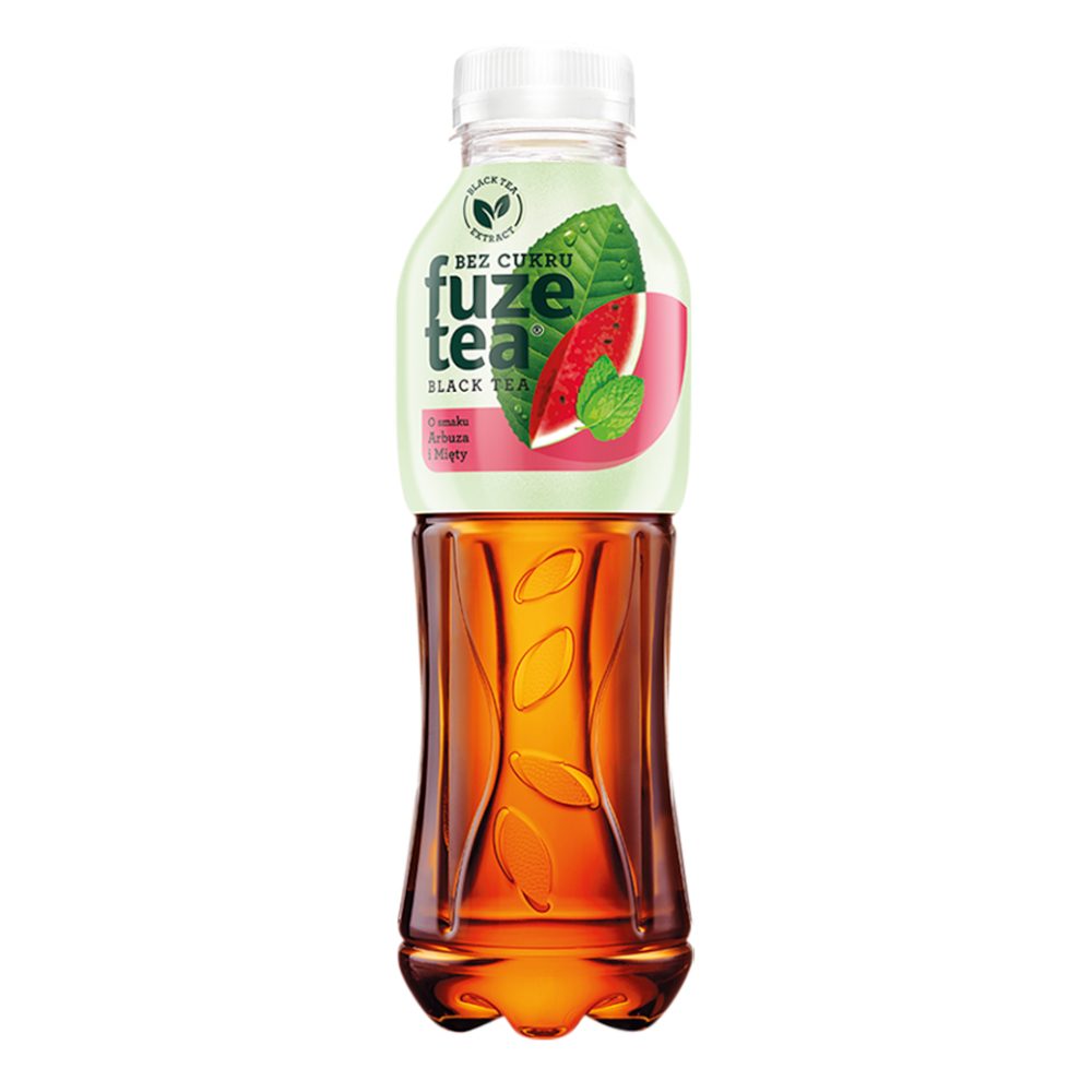 Napoje FuzeTea Zero Czarna Herbata z Arbuzem i Miętą 500 ml